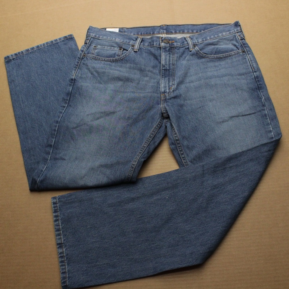 Levis 559 NEW Relaxed Straight Fit Jeans Mens 36x30 Medium Wash Denim Stretch